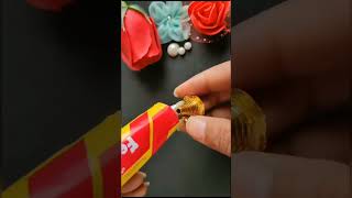 Diy Kundan Earrings 😍 Hanging Earrings  Viral handmade diyearring [upl. by Htrag996]