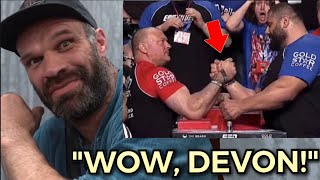 DENIS CYPLENKOV REACTS TO DEVON VS LEVAN [upl. by Htabmas637]