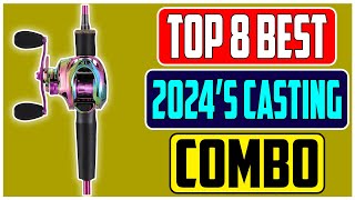 2024s Top 8 Best Baitcaster Combos Ultimate Fishing Gear Guide [upl. by Etna]