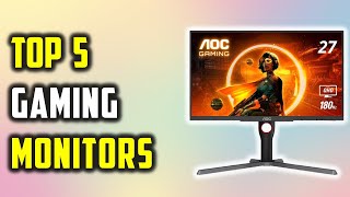 Best Gaming Monitors  Top 5 Gaming Monitors Review  Best Gaming Monitors 2024 [upl. by Nois742]