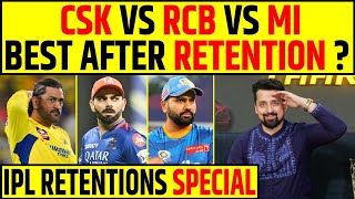 🔴LATE NIGHT YAARI  CSK vs RCB vs MI WHICH IS THE BEST TEAM AFTER RETENTION IPL RETENTIONS SPECIAL [upl. by Leta]