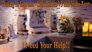 Lelit Bianca V3 dialing in espresso  I need your help [upl. by Cornall]