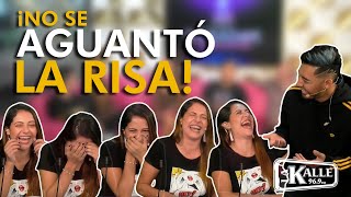 Por un ataque de risa Diana casi no deja terminar el programa  La Kalle [upl. by Dnalerb]