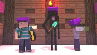 The Game of Spleef Minecraft Animation Slamacow [upl. by Achilles]