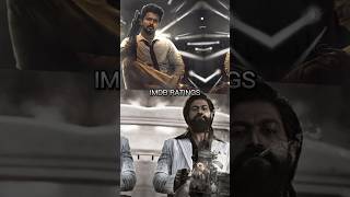 Kgf 2 VS Goat 🔥  kgf2  goat  thalapathy  vijay  thalapathyvijay  shorts [upl. by Yuille]