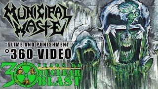 MUNICIPAL WASTE  Slime and Punishment 360 VISUALIZER OFFICIAL VIDEO [upl. by Dominick166]