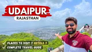 Places To Visit In Udaipur  Udaipur Tourist Places  Udaipur Travel Vlog  Udaipur [upl. by Esnohpla]