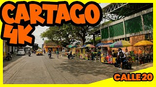 CARTAGO 4k  Recorrido por la calle 20 [upl. by Ebanreb]