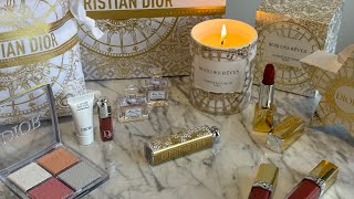 Dior Holiday 2024 🎄 Makeup Collection Part 2 💄💋🛍️ Bois des Rêves Candle 🕯️⭐️ [upl. by Jania]