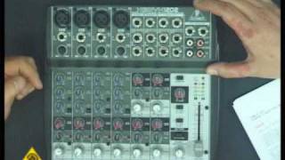 Behringer Xenyx 1202 mixer [upl. by Boote275]