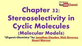 Stereoselectivity in Cyclic Molecules Molecular Models [upl. by Thanasi]