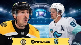 NHL Highlights  Bruins vs Kraken  November 3 2024 [upl. by Conover]