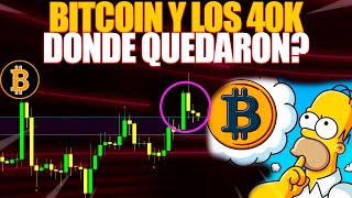 BITCOIN Y LA TENDENCIA BAJISTA QUE NOS LLEVARIA A 40K PRONOSTICO BITCOIN HOY ESPAÑOL [upl. by Nnairret]