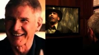 Harrison Ford watches Indy For The First Time [upl. by Willing]