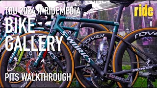 TDU 2024 Team Bike Gallery – pits walkthrough before the Down Under Classic [upl. by Conley]