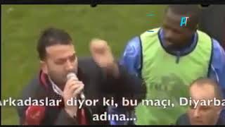 Thierry Tazemeta Diyarbakırspor taraftarına sesleniyor [upl. by Afaw754]