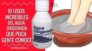 10 Usos Maravillosos del Agua Oxigenada que poca gente conoce [upl. by Aretse]