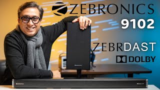 Zeb 9102 Zabardast Soundbar  Best Soundbar under 10000  Zebronics Jukebar 9102 Soundbar [upl. by Ellenig]