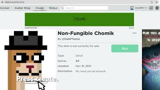 How to get Nonfungible Chomik Or NFT chomik [upl. by Aneekahs799]