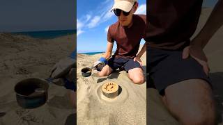 How to Find Metal on the Beach with a Simple Magnet 🧲 [upl. by Yerbua]