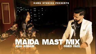 Alia Ansari amp Omed Faizi  Maida Mast Mix  New Afghan Song 2024 [upl. by Anerres]