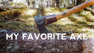 Gränsfors Bruk Small forest axe Review [upl. by Shel]