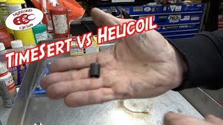 TimeSert Vs Helicoil  Where do I use a Timesert  Where do I use a Helicoil  Highland Cycles [upl. by Zapot]