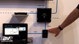 InfoComm 2015 Crestron Talks About DGE Series Products for Meeting Spaces [upl. by Gillette]