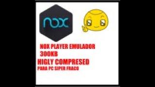 NOX PLAYER LITE EMULADOR 2GB DE RAM SEM PLACA DE VIDEO freefire stray emuladorfreefire nobru [upl. by New]