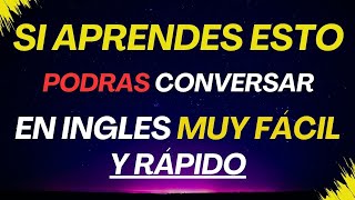 🗽 ESCUCHA ESTO Y PODRÁS ENTENDER CUANDO TE HABLAN RAPIDO EN INGLES ✅  Aprende Fácilmente 🔥 [upl. by Moht558]