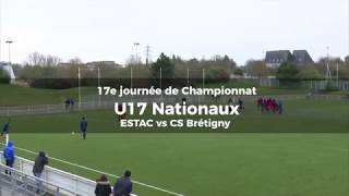 U17 Nationaux⎥Estac 41 CS Brétigny  Les buts [upl. by Airdnala]