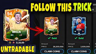 How to Sell UNTRADABLE Players in FC Mobile  FC Mobile Free Coins Trick 🤑 [upl. by Minny]