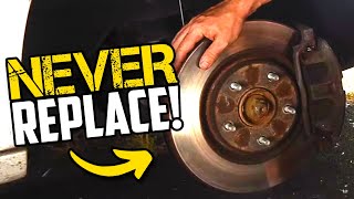 Dont Replace Your Brake Rotors Before Watching This Resurface [upl. by Studnia]