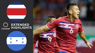 Costa Rica vs Honduras Extended Highlights  CONCACAF WCQ  CBS Sports Golazo [upl. by Araihc]