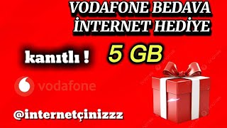 VODAFONE BEDAVA 5 GB İNTERNET 2024 KANITLI ✔️ [upl. by Reuven907]