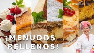 ¡6 DELICIOSOS RELLENOS de tartas que aún no habéis probado [upl. by Rosabel99]