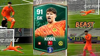 NEW 89 RATED KOBELS REVIEW 🥵  FC MOBILE GAMEPLAY ⚽ [upl. by Dur]