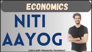 NITI Aayog  Meaning  Functions amp objectives of NITI Aayog  VNSGU  BCom Sem 5  himanshunandwani [upl. by Walford]