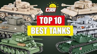 TOP 10 tanks in 148 scale from COBI [upl. by Carmencita331]