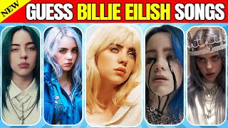 Guess The Song  Guess Billie Eilish 25 Best Songs [upl. by Eelinnej]