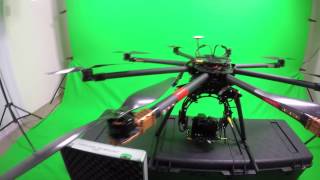 My Heavy Lifter Octocopter Drone Setup for Aerial Cinematography [upl. by Dotti]