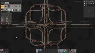 Factorio Space Age  Rail System Design amp Compact HighThroughput Elevated Intersections [upl. by Ecienaj]