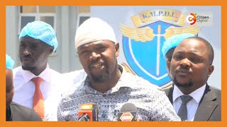 Medics declare a countrywide strike from midnight [upl. by Ellednek]