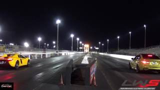 700 HP BMW M3 VS MCLAREN 650S 14 mile Drag Race  REFUEL MEDIA [upl. by Silverman]