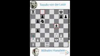 Wilhelm Hanstein vs Tassilo von der Lasa year 1893 [upl. by Ylas]