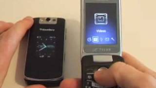 BlackBerry Pearl Flip 8230 Review Bell and TELUS [upl. by Mario]