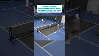 Playing through the challenge 🔗⁠ shorts pickleball pickleballtips propickleball [upl. by Airdnat]