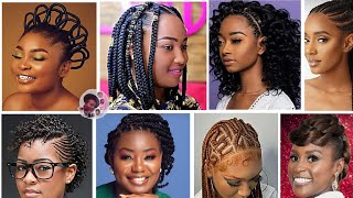 55 BEST BRAIDS HAIRSTYLES FOR EVERY BLACK LADIES [upl. by Hakkeber687]