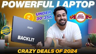 Best Laptop Under 30000  35000 in 2024 ⚡ Amazon Great Indian Festival ⚡ Flipkart Big Billion Days 🔥 [upl. by Eahsan]