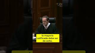 SCJN no alcanza la mayoría de ocho votos para invalidar la reforma al Poder Judicial [upl. by Eelrebmik556]